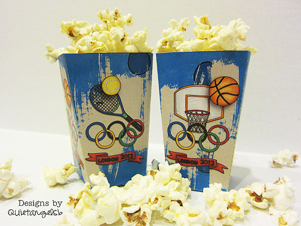 Olympic Popcorn Boxes