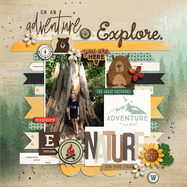 on an adventure