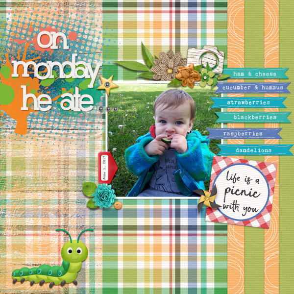 On Monday He Ate...