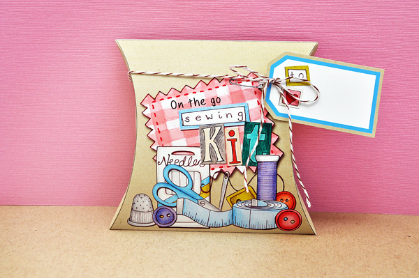 On the go sewing kit