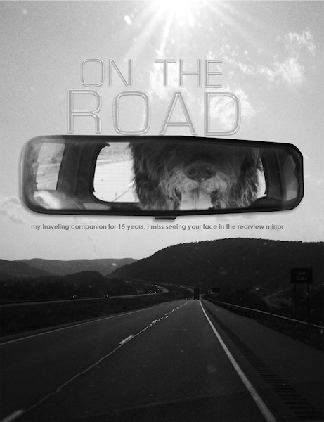 on the road