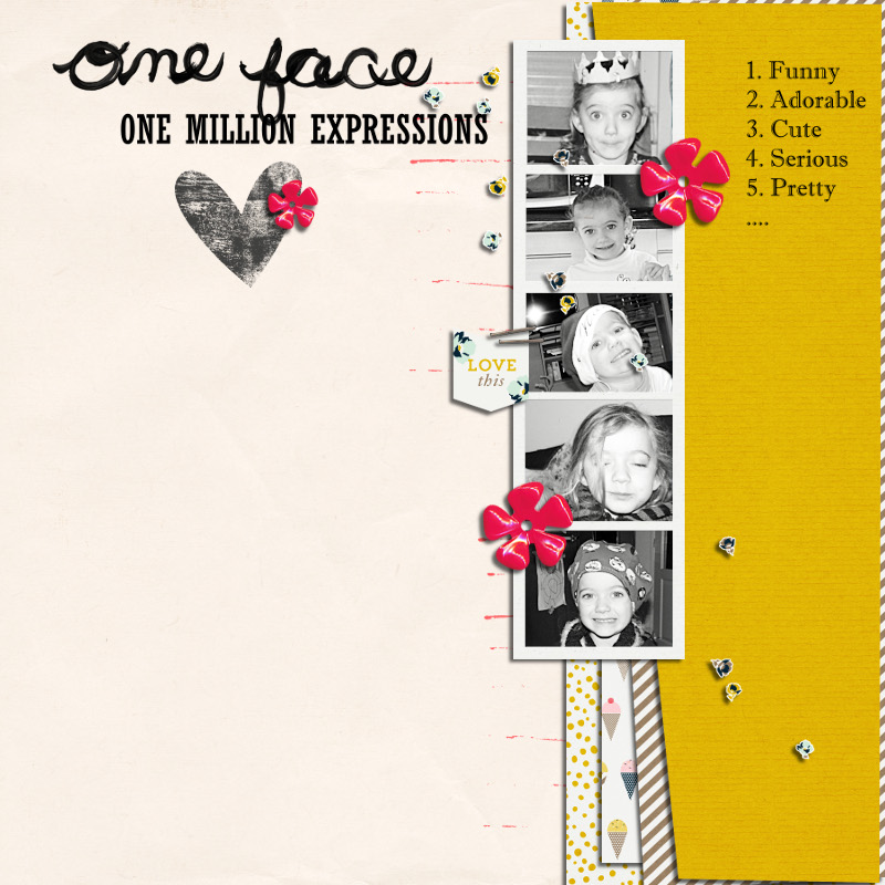 One face - One million expressions