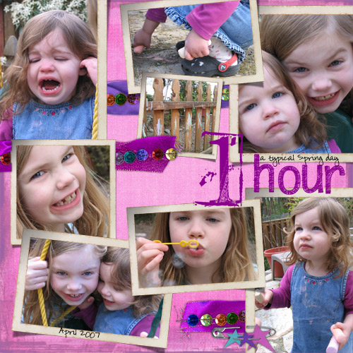 one hour