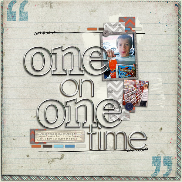 One on One time
