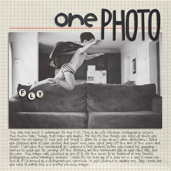 One Photo--PL Week 2