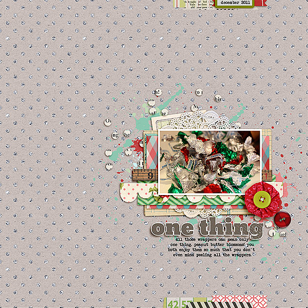 one thing