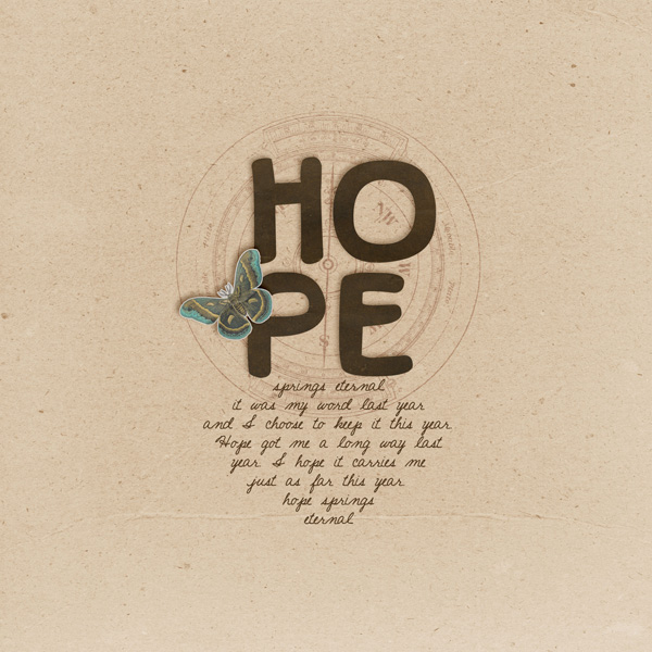One Word Challenge - Hope