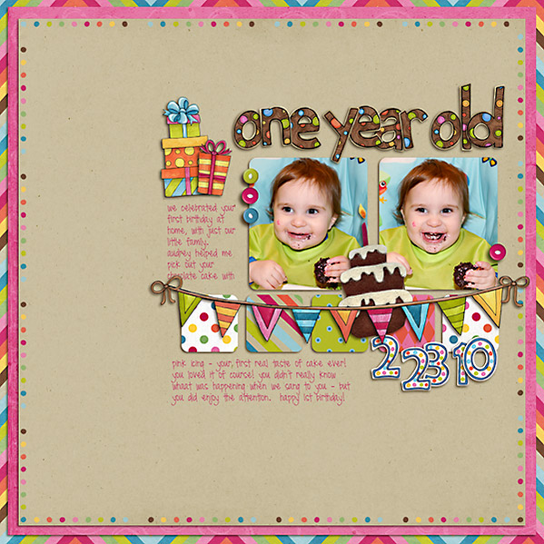 one year old