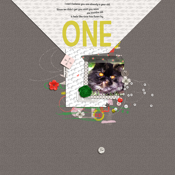 One
