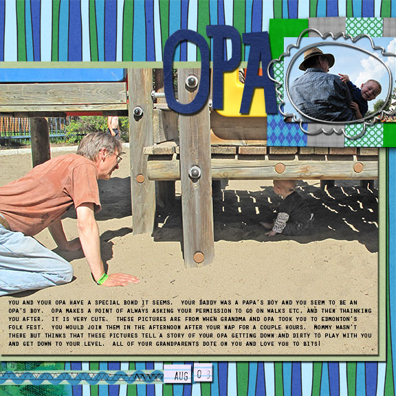 Opa {Hodge Podge O Challenge}