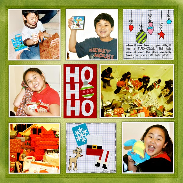 Opening of Gifts 2008