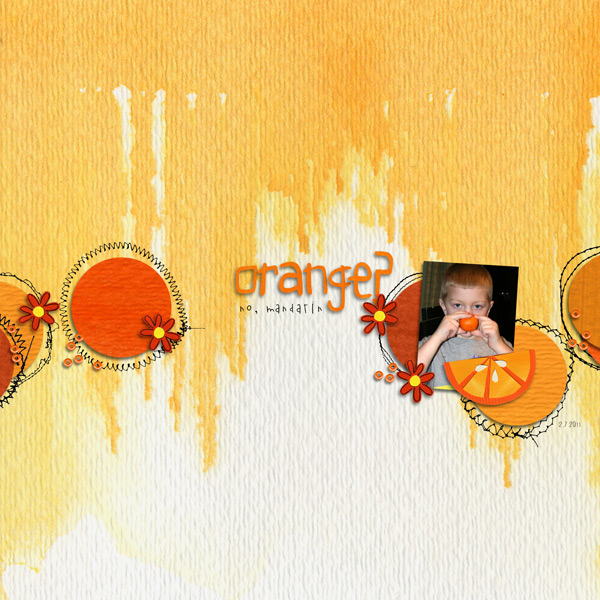 orange?