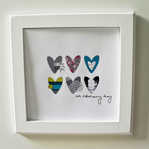 ordinary day - framed