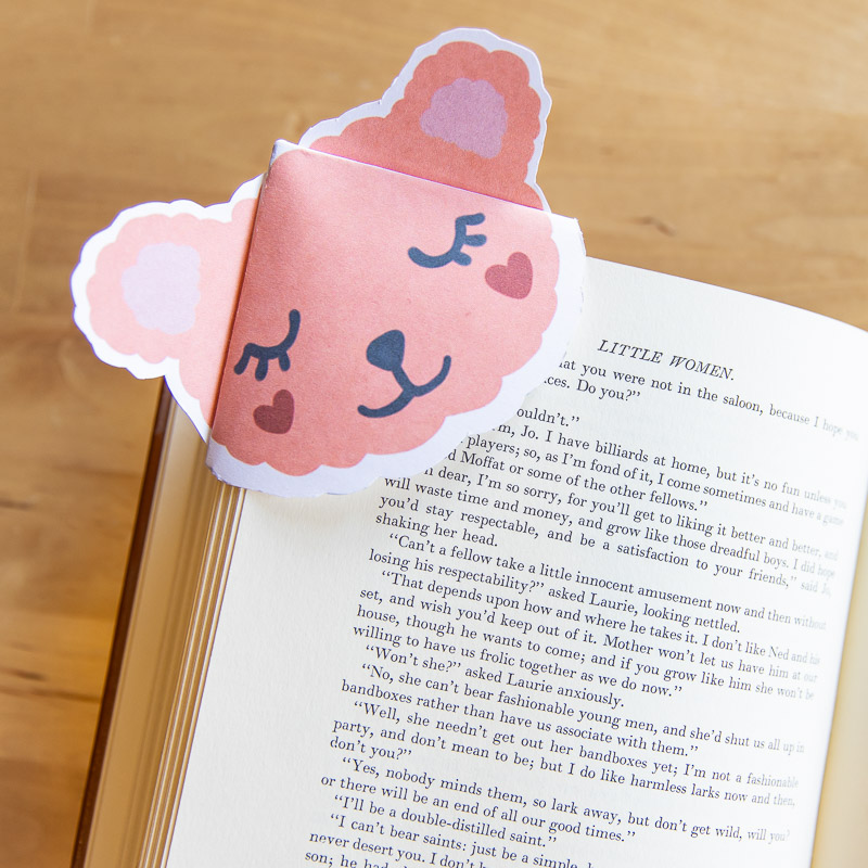 Origami Corner Bookmark (hybrid)