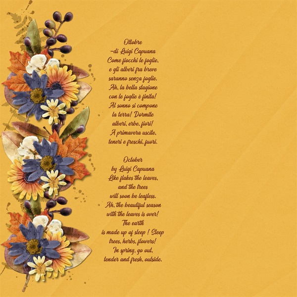 Ottobre - October