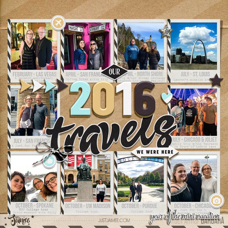Our 2016 Travels | the year of the mini vacation