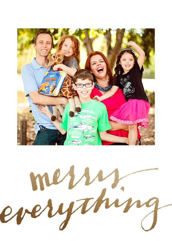 Our Christmas Card