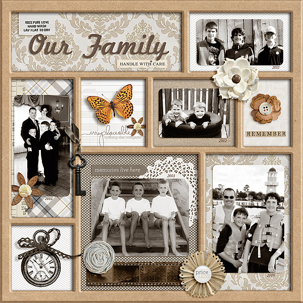 Our Family Shadow Box