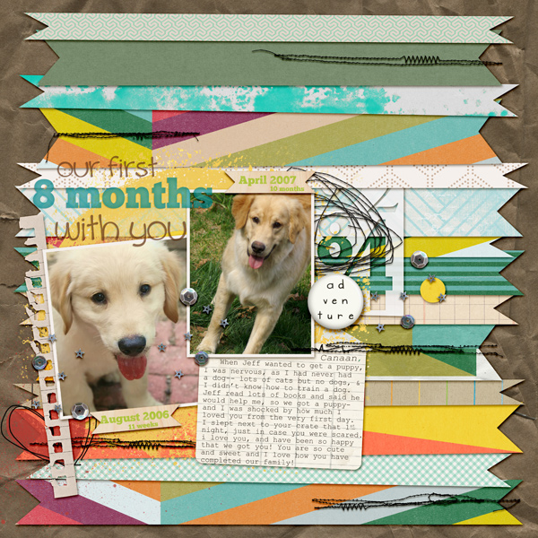 our first 8 months with you