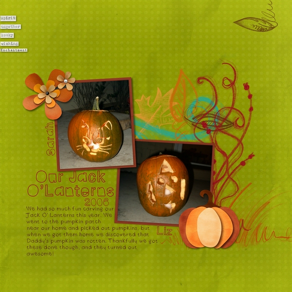 Our Jack O'Lanterns