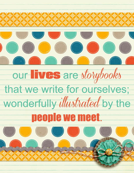 Our lives...