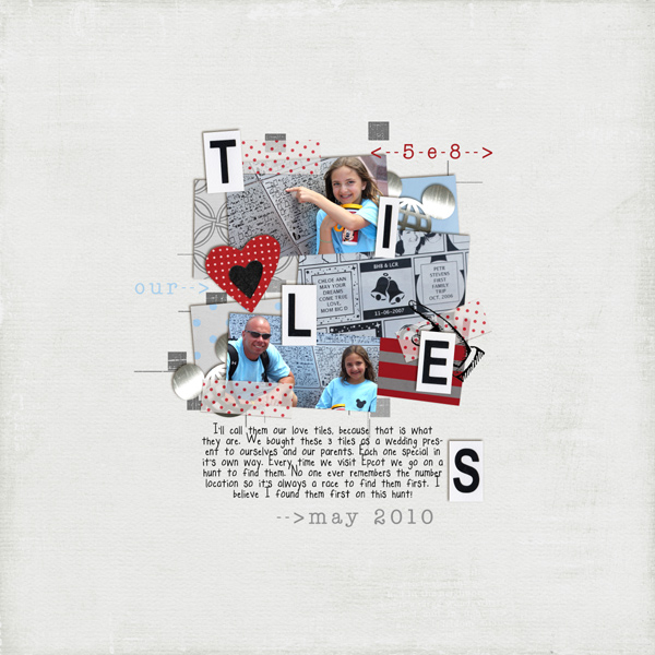 our love tiles