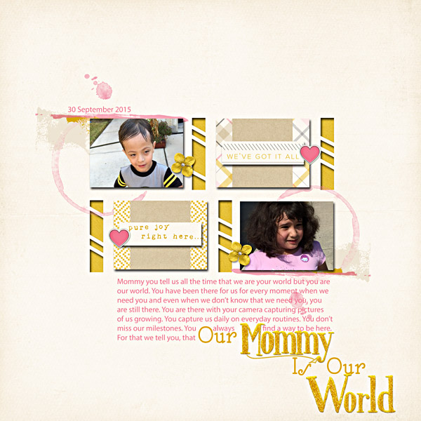 Our Mommy is Our World