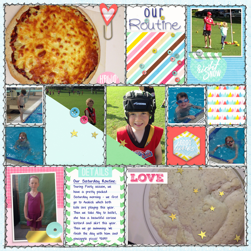 Our Saturday - April Journalling Challenge