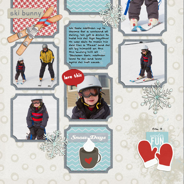 our ski bunny