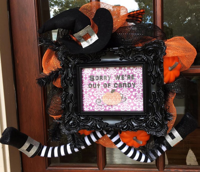 out of Candy sign