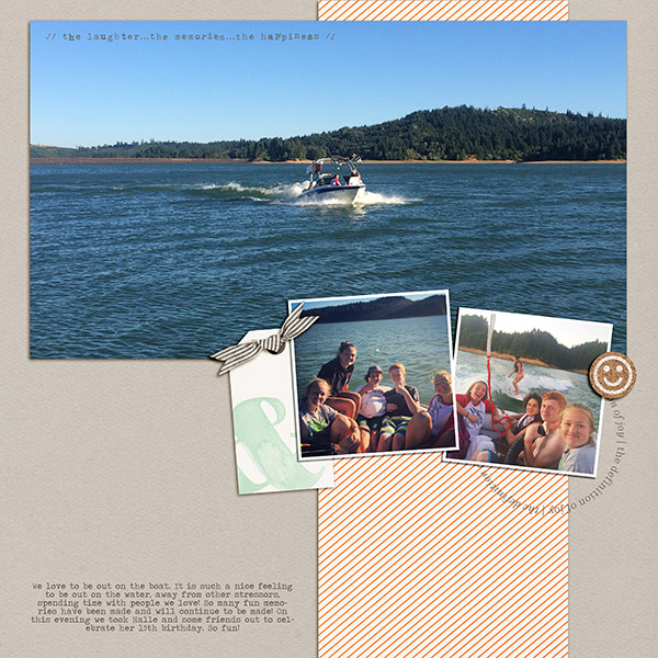 Out On The Boat