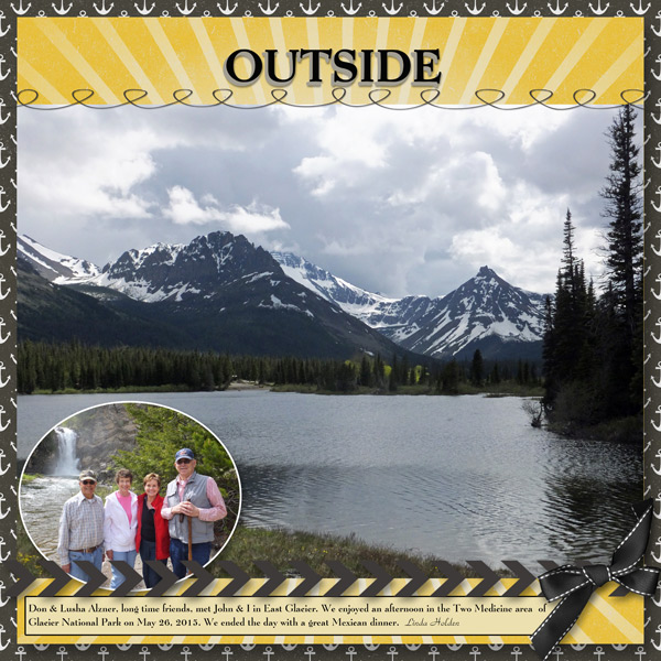 Outside in Glacier
