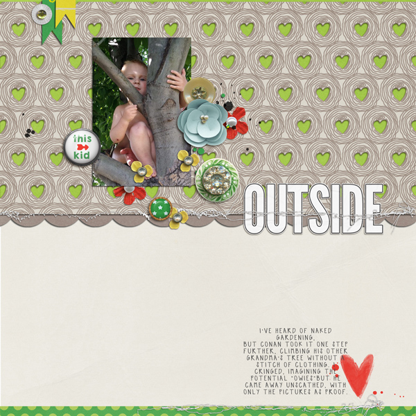 Outside