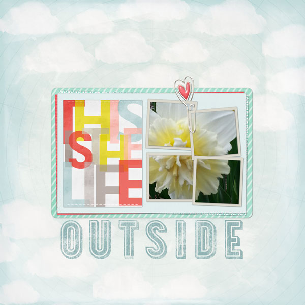 Outside