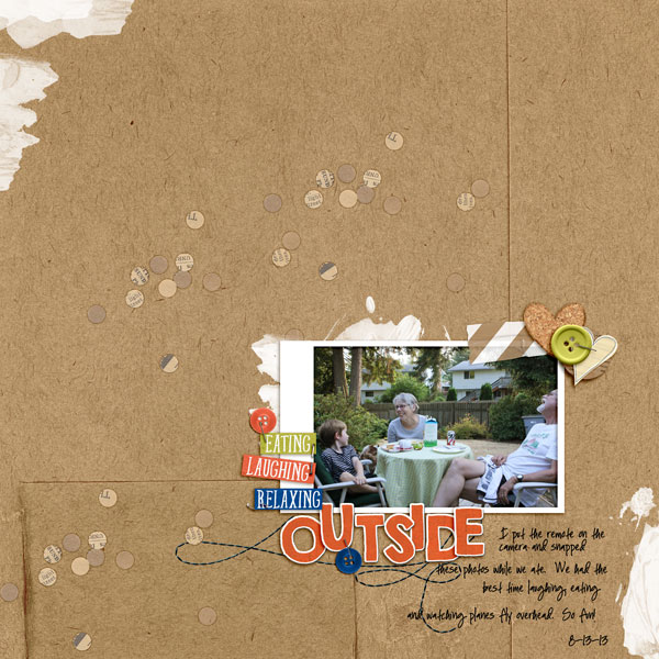Outside