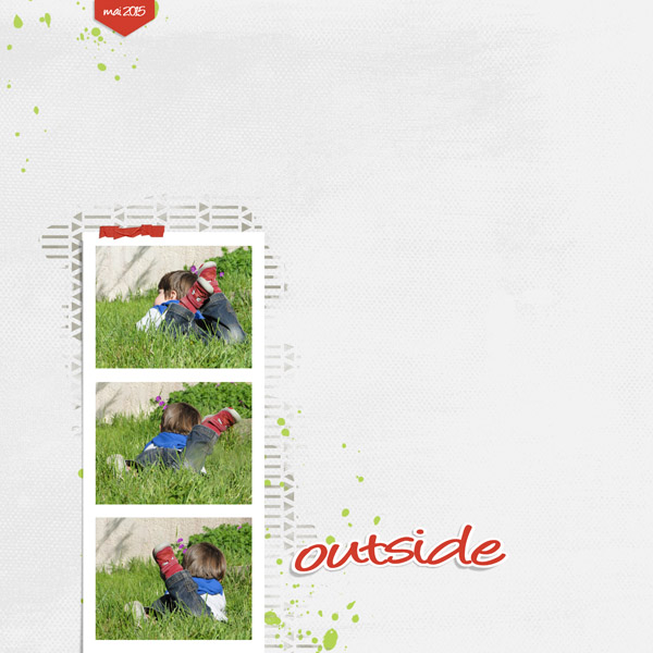 Outside