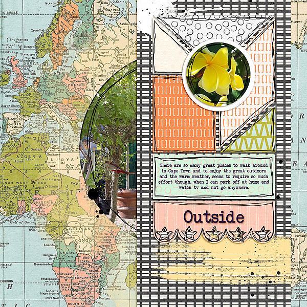 Outside