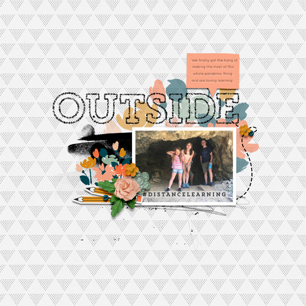 Outside