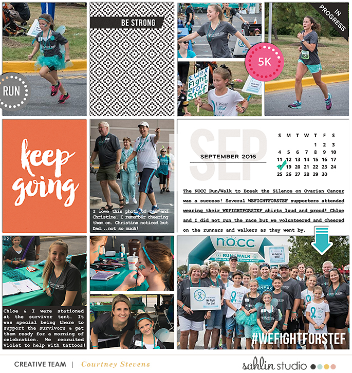 Ovarian Cancer Race - Page 1