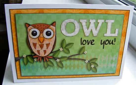 Owl Love You - hybrid card