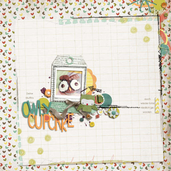 owly cupcake