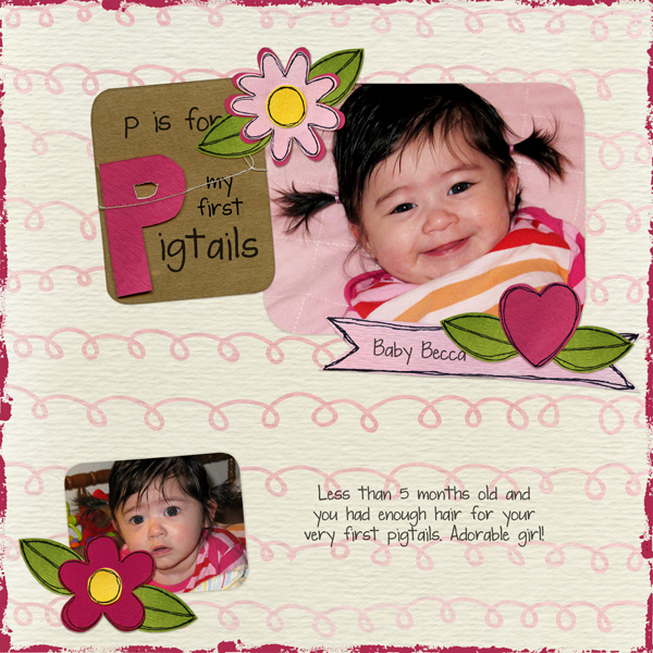P is for Pigtails