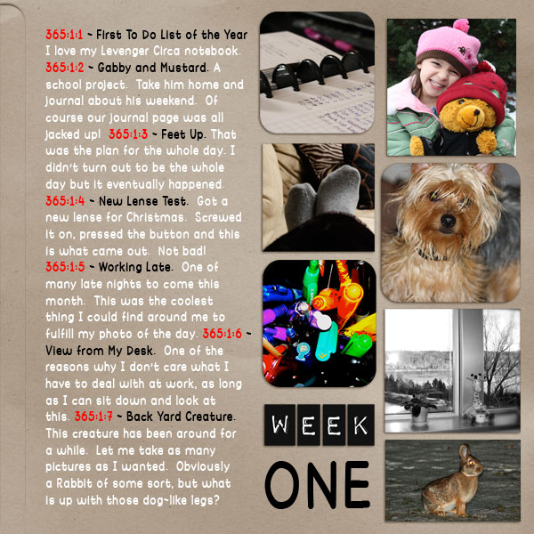 P365 - Week One