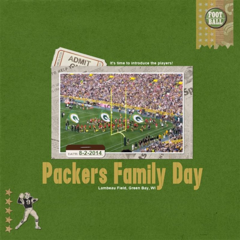 Packers Family Day MOC5 Day7