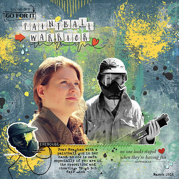 Paintball warrior