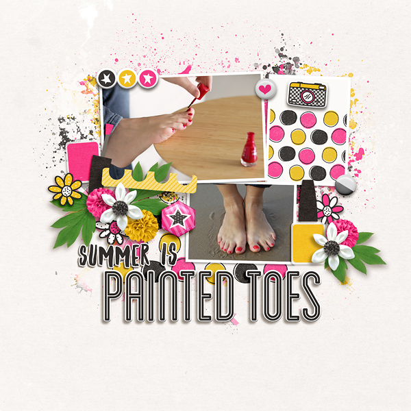 Painted Toes