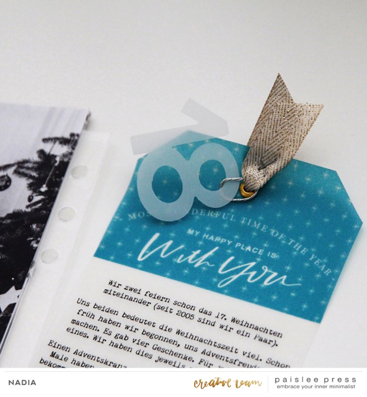 Paislee-December You Are My Fave No. 12-project2byNADIA