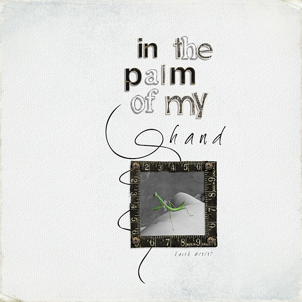 Palm Of My Hand
