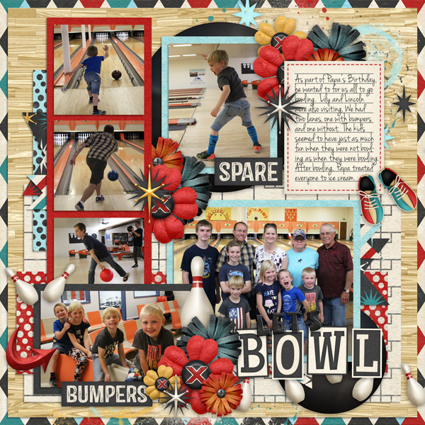 Papa's Bday bowling