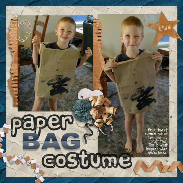 Paper Bag Costume